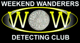 THE WEEKEND WANDERERS DETECTING CLUB